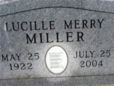 Lucille Merry Miller on Sysoon