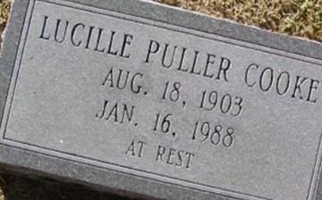 Lucille Puller Cooke on Sysoon