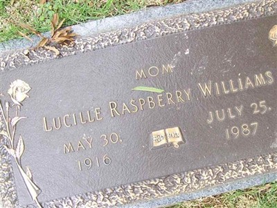 Lucille Raspberry Williams on Sysoon
