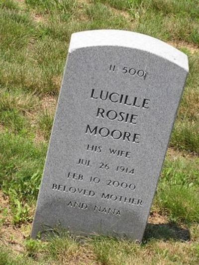 Lucille Rosie Moore Moss on Sysoon