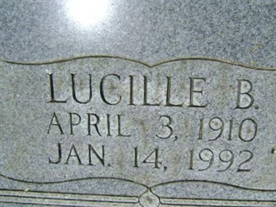 Lucille Ruby B Spangler on Sysoon