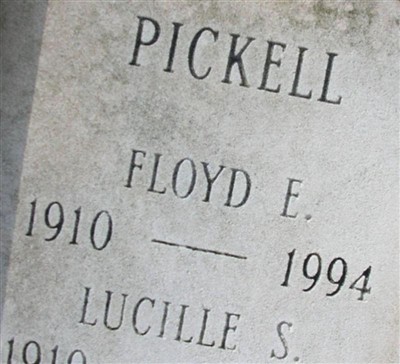 Lucille S. Pickell on Sysoon