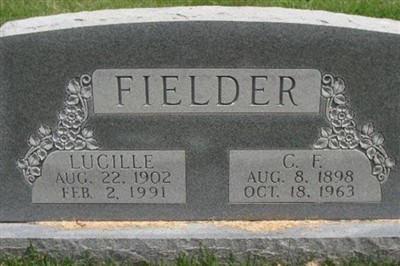 Lucille Stevens Fielder on Sysoon