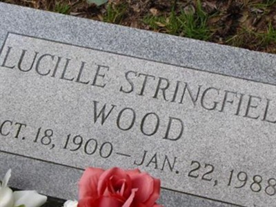 Lucille Stringfield Wood on Sysoon