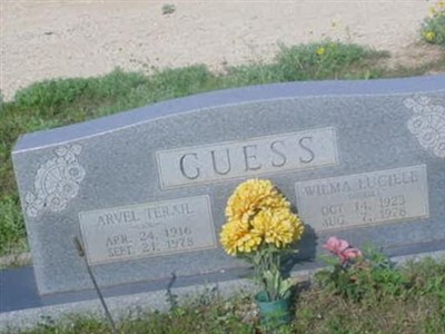 Lucille Wilma Daniell Guess on Sysoon
