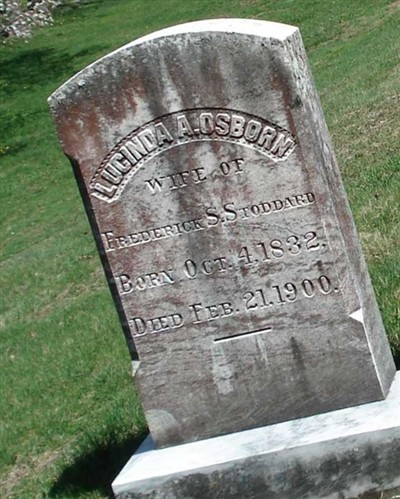 Lucinda A Osborn Stoddard on Sysoon