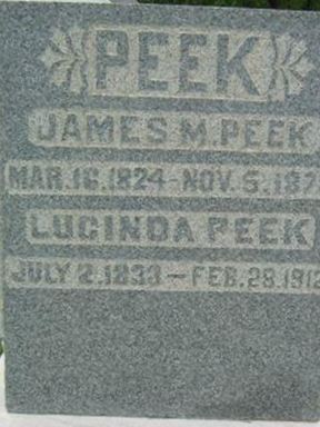 Lucinda Pace Peek on Sysoon
