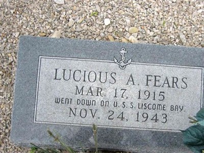 Lucious A. Fears on Sysoon