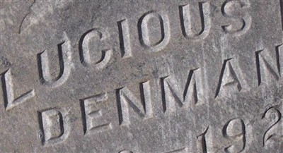 Lucious H. Denman on Sysoon