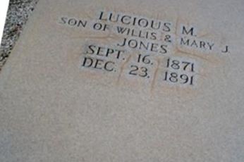 Lucious M Jones on Sysoon