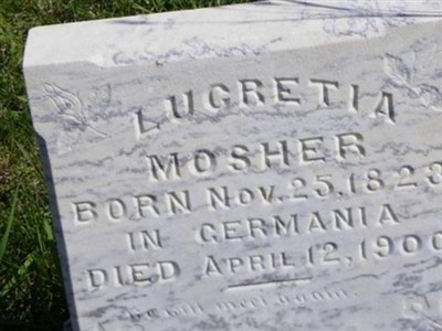 Lucretia Mosher on Sysoon