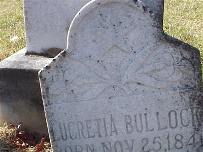 Lucretia Pigg Bullock on Sysoon