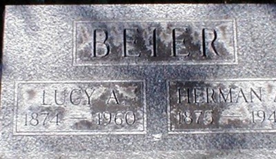 Lucy A. Hess Beier on Sysoon