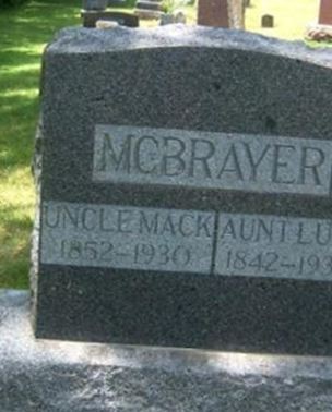 Lucy Ann Vaughn McBrayer on Sysoon