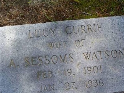 Lucy Currie Watson on Sysoon