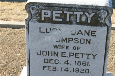 Lucy Jane Thompson Petty on Sysoon