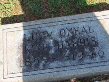 Lucy King O'Neal Harris on Sysoon
