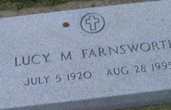 Lucy M. Farnsworth on Sysoon