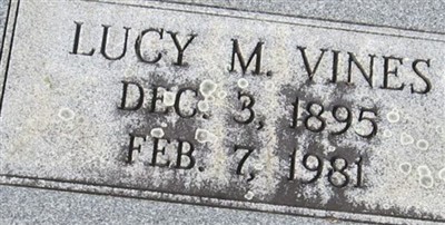 Lucy M. Vines on Sysoon