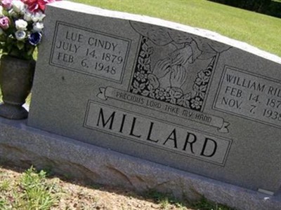 Lue Cindy Millard on Sysoon