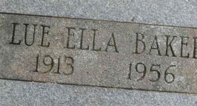 Lue Ella Baker on Sysoon