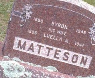 Luella A. Matteson on Sysoon