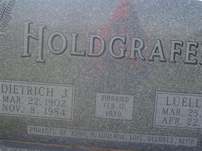 Luella J. Holdgrafer on Sysoon