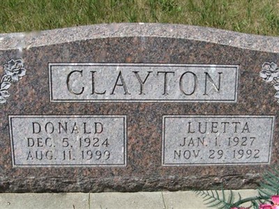 Luetta Clayton on Sysoon