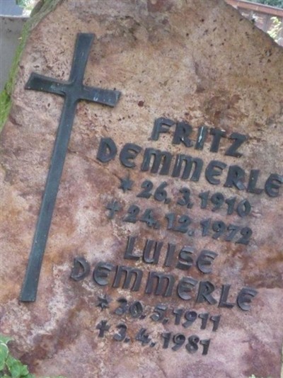 Luise Demmerle on Sysoon