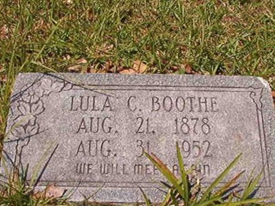 Lula C Boothe on Sysoon