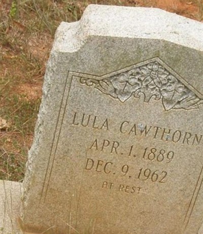 Lula Cawthorn on Sysoon