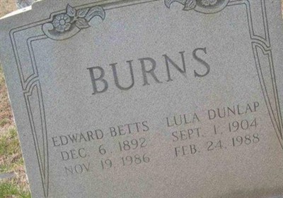 Lula Dunlap Burns on Sysoon