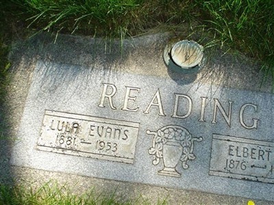 Lula Emeline Evans Reading on Sysoon