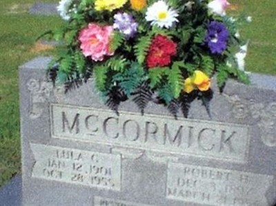 Lula G. McCormick on Sysoon