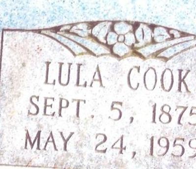 Lula Haskell Cook on Sysoon