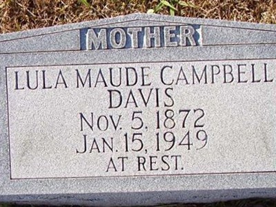Lula Maude Davis on Sysoon