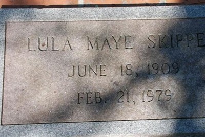 Lula Maye Skipper on Sysoon