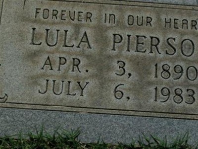 Lulu Pierson on Sysoon