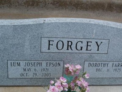 Lum Joseph Epson Forgey on Sysoon