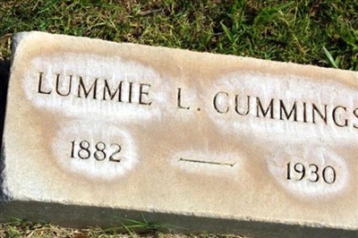Lummie L. Moncrief Cummings on Sysoon