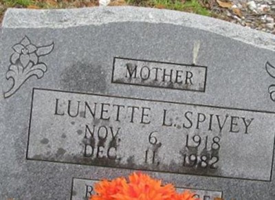 Lunette L Spivey on Sysoon