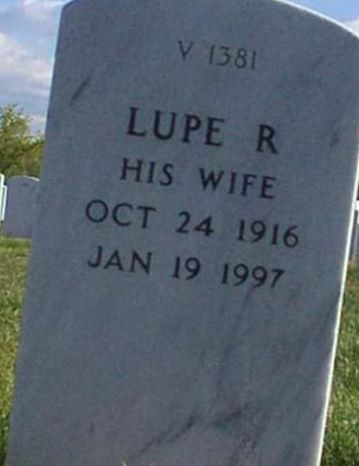 Lupe R Arguello on Sysoon