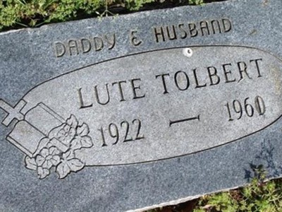 Lute Tolbert on Sysoon