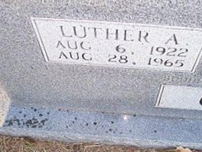 Luther A Cagle on Sysoon