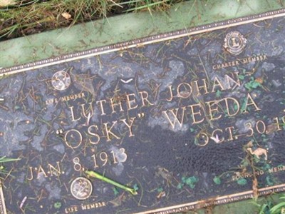 Luther Johan "Osky" Weeda on Sysoon