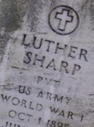 Luther Sharp on Sysoon