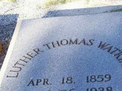 Luther Thomas Watkins on Sysoon