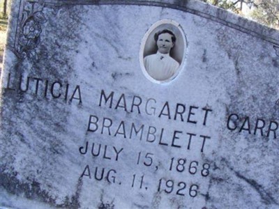 Luticia Margaret Connel Bramblett on Sysoon
