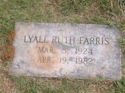 Lyall Ruth Farris on Sysoon