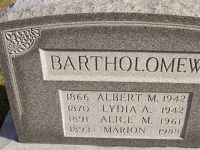 Lydia A Bartholomew on Sysoon